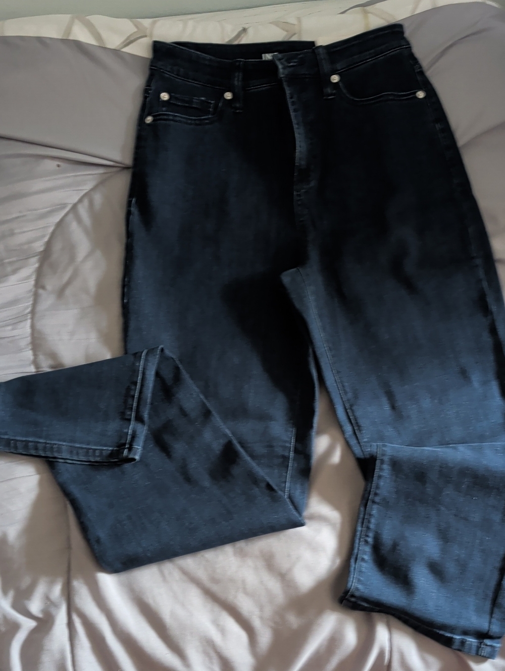 Classic INC Dark Blue High-Waist Jeans